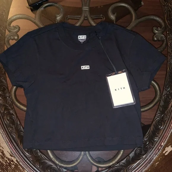 Kith Black Crop Top - Picture 3 of 8